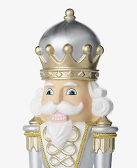Holiday Lane Opulence Silver-Tone & Gold-Tone Nutcracker, Macy's Exclusive