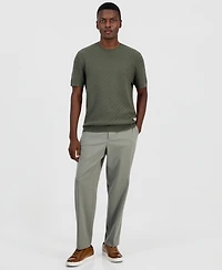 Alfani Men's Basketweave Sweater T-Shirt, Macy's Exclusive