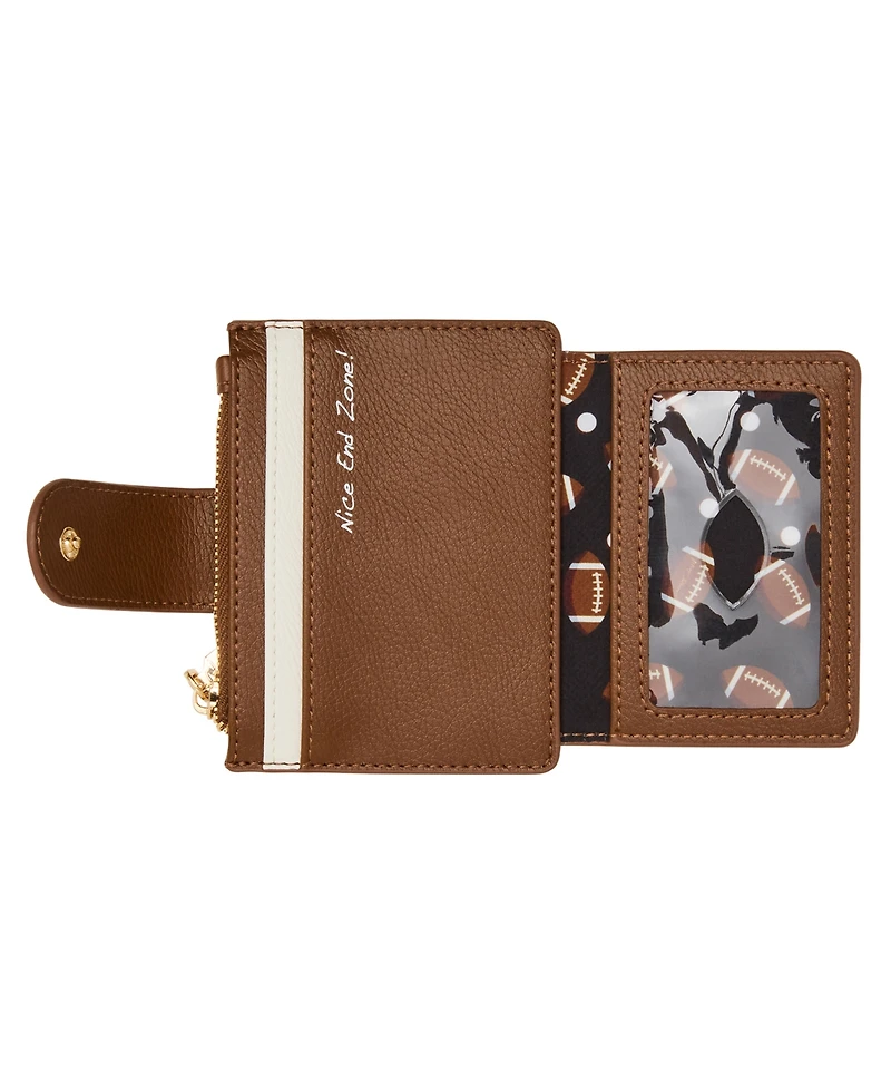Betsey Johnson First Down & Fabulous Snap Wallet