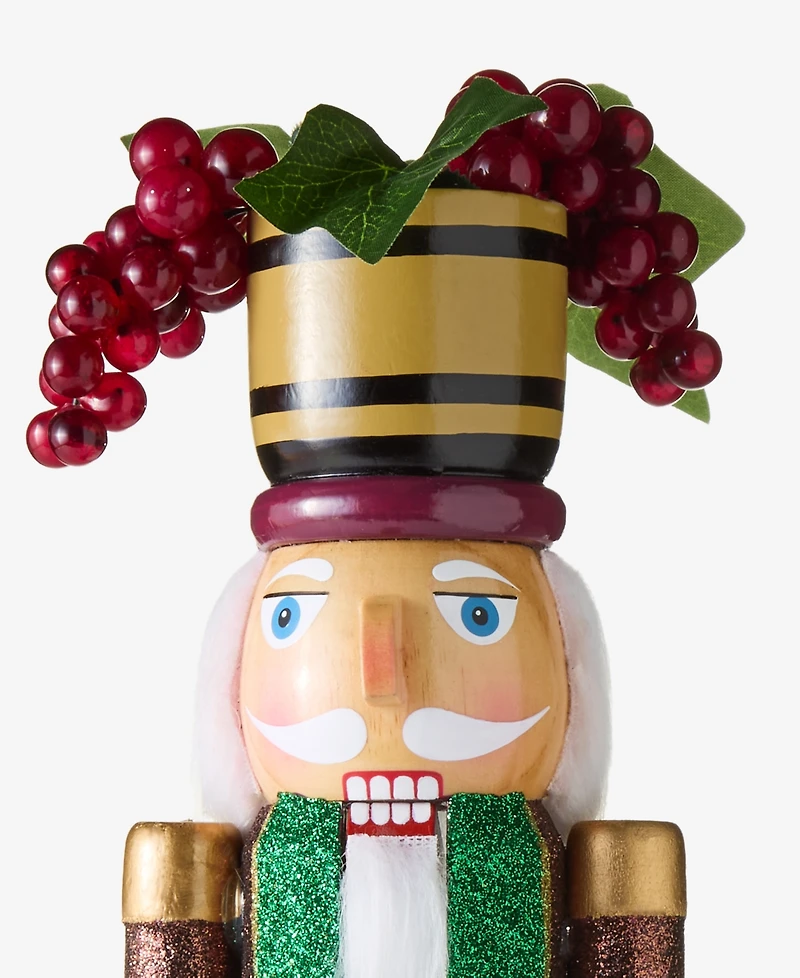 Holiday Lane Heritage Wine Steward Nutcracker, Macy's Exclusive
