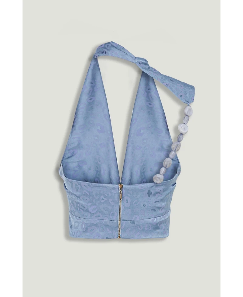Nocturne Women's Accessory-Detail Off-Shoulder Bustier Top
