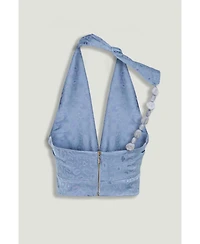 Nocturne Women's Accessory-Detail Off-Shoulder Bustier Top