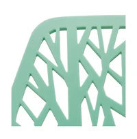 LeisureMod Modern Asbury Dining Chair w/ Chromed Legs