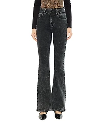KanCan Women's Amirah Ultra High Rise Flare Jeans
