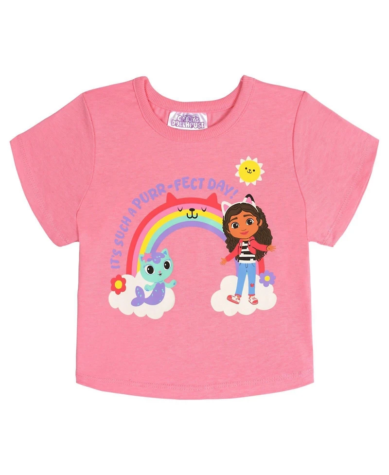 Gabby's Dollhouse Girls 5- 12 2-Piece T-Shirt and Skort Set