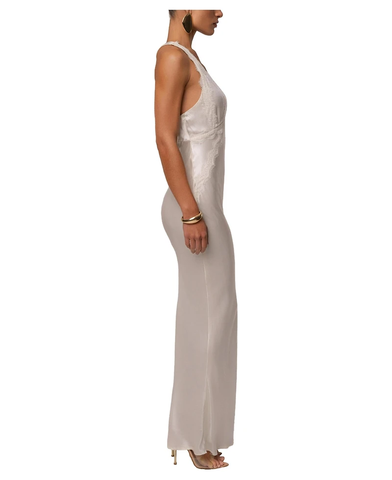 Jluxlabel Women's Satin Evenings Maxi Dress