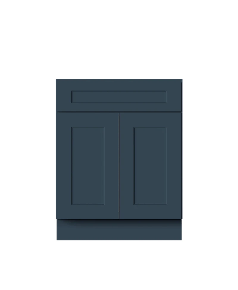 Boyel Living 27" W Standard Base Cabinet, Ready to Assemble Kitchen Cabinet with Solid Wood Frame, Soft-Close Slides and Hinges