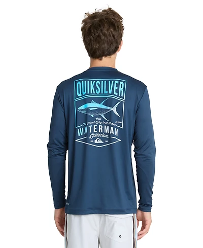 Quiksilver Waterman Men's Gradient Tuna Graphic T-Shirt