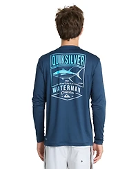Quiksilver Waterman Men's Gradient Tuna Graphic T-Shirt