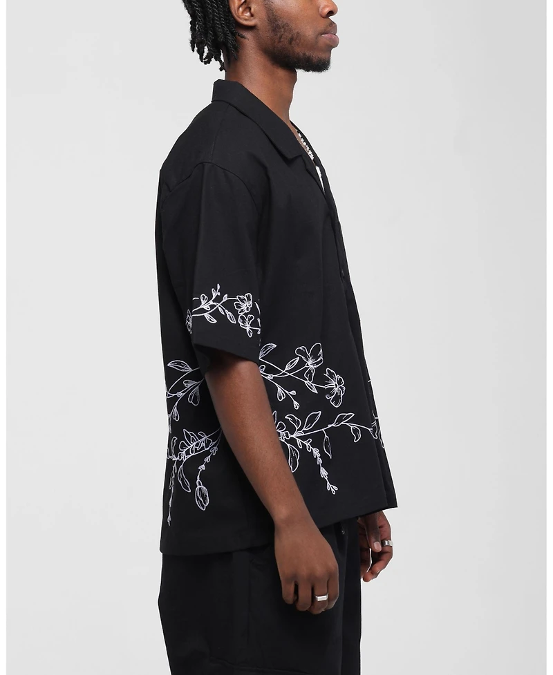 Carre Men's Botanica Button Up Shirt