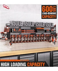 Xdovet Power Tool Organizer Wall Mount Drill Holder 3-Layer