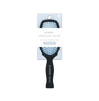 Gimme Beauty Medium Hair Brush Soft Bristle Brush with Anti Static and Heat Resistant Nylon Bristles