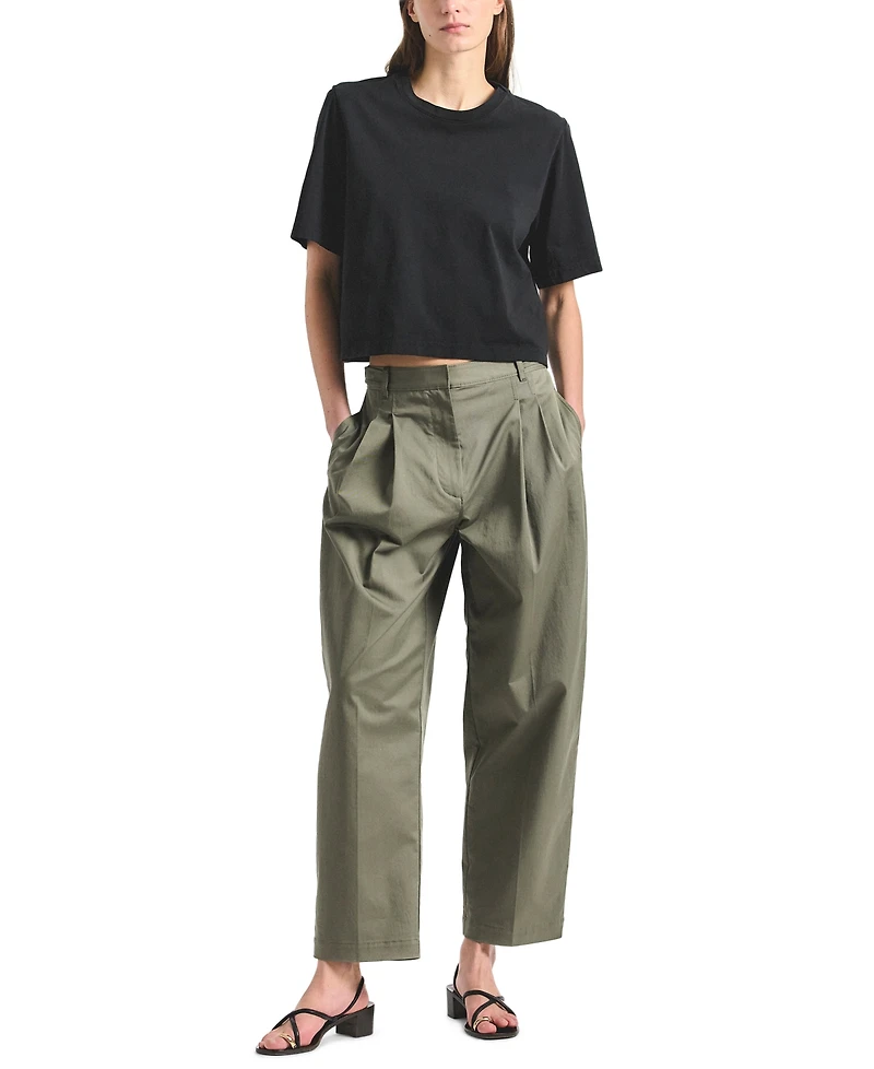 Derek Lam 10 Crosby Women's Asher High-Rise Pleated Pants