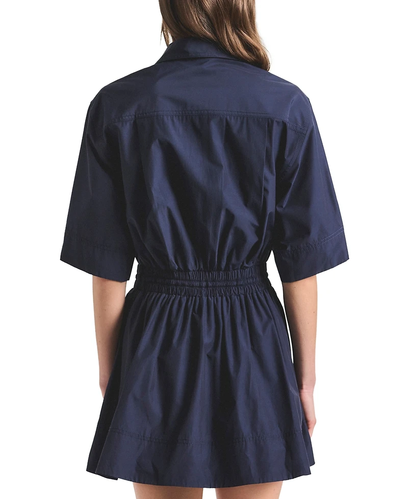 Derek Lam 10 Crosby Women's Sabrina Short-Sleeve Shirtdress