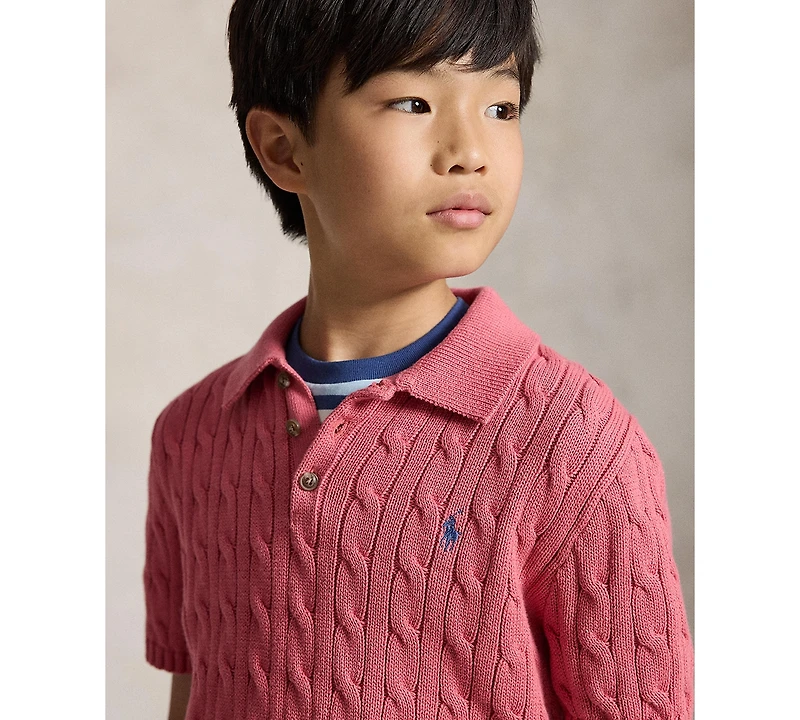 Polo Ralph Lauren Boys' 8-20 Cable-Knit Sweater
