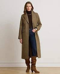 Lauren Ralph Women's Collared Wool Walker Coat