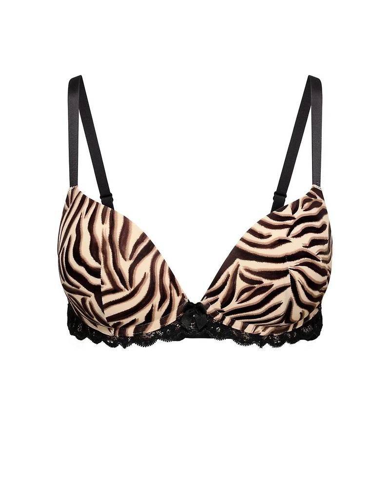 Adore Me Women's Shea Push Up Plunge Bra