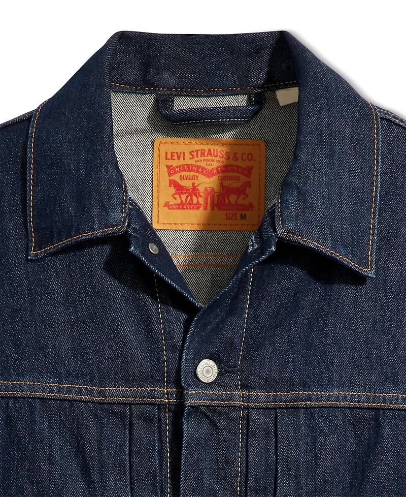 Levi's Men's Type Ii Relaxed-Fit Denim Trucker Jacket