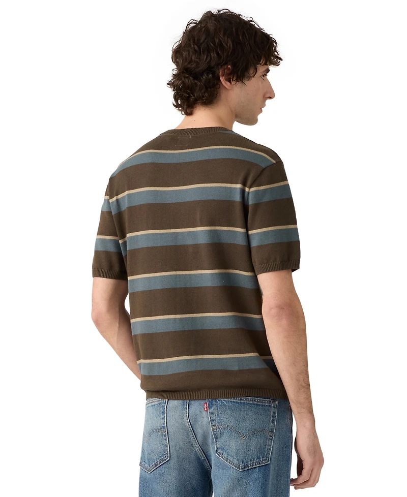 Levi's Men's Striped Soft Knit Regular-Fit T-Shirt