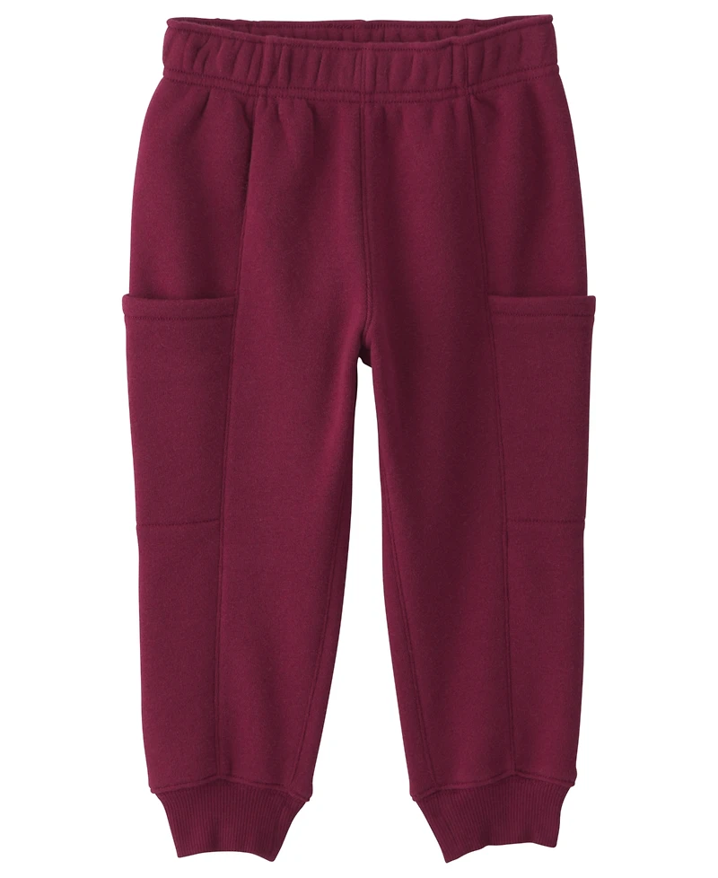 Carter's Toddler Boys' 2T-5T Football Fleece Henley Sweatshirt and Jogger Pants, 2-Piece Set