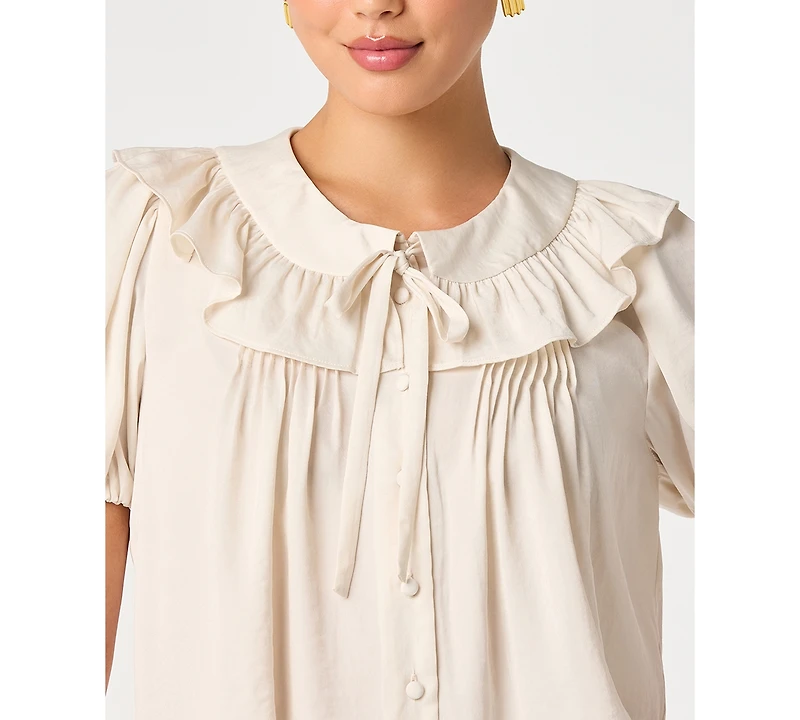 Astr the Label Women's Zayne Short-Sleeve Top