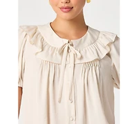 Astr the Label Women's Zayne Short-Sleeve Top