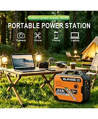 Mondawe 3500W-3800W Portable Inverter Generator Electric Start with Eco Mode