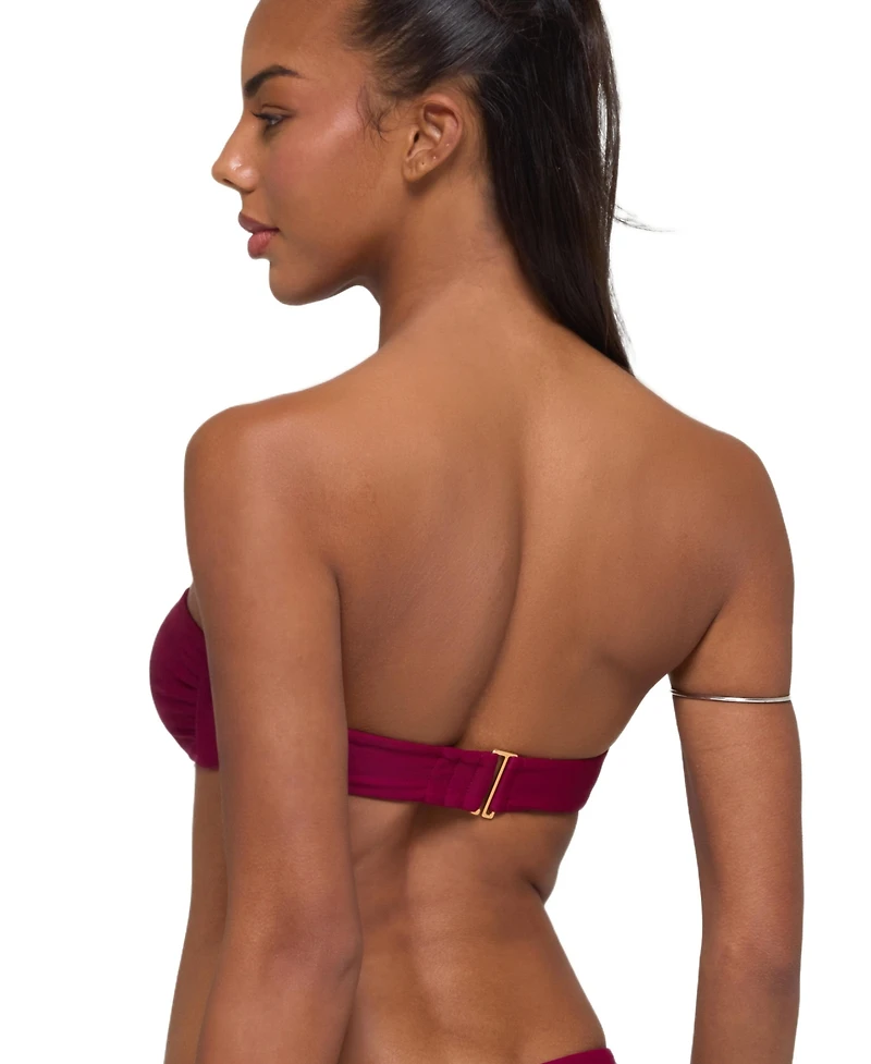 Edikted Women's Silvey Bandeau Bikini Top