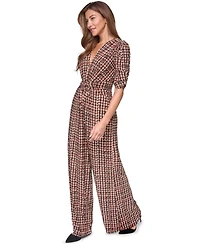 Vince Camuto Women's V-Neck Jumpsuit