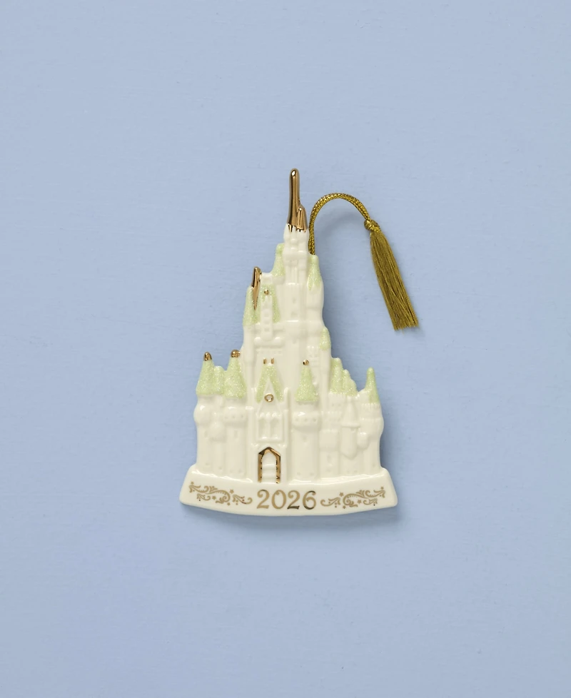 Lenox 2026 Dated Cinderella's Castle Ornament