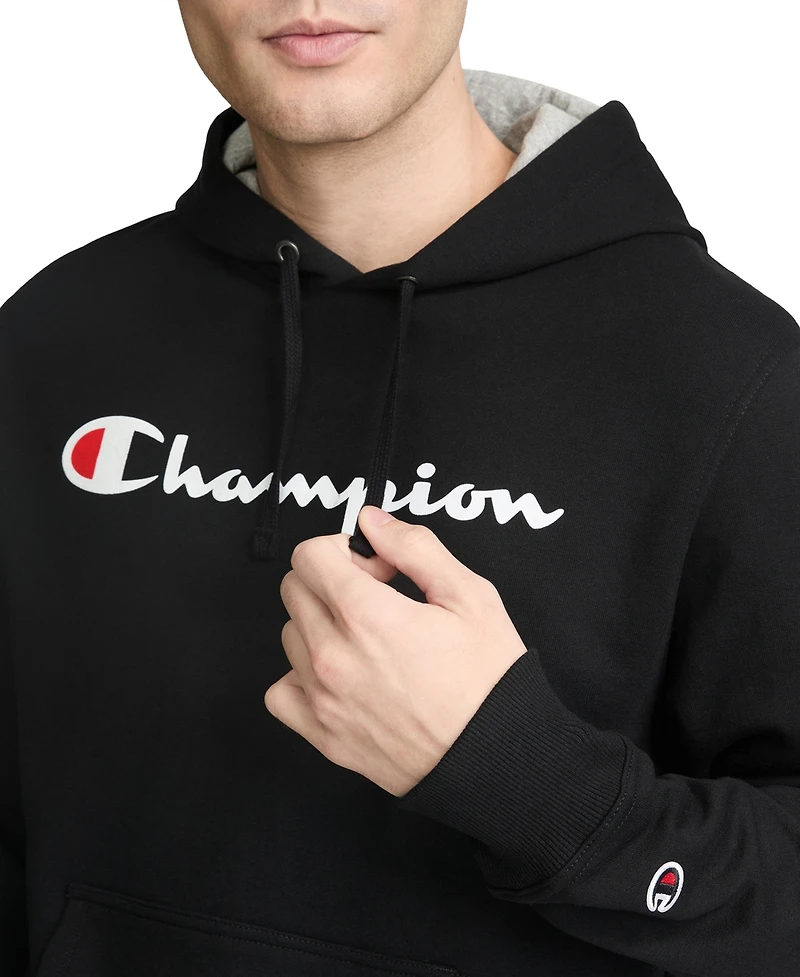 Champion Men's Logo Graphic Pullover Sweatshirt