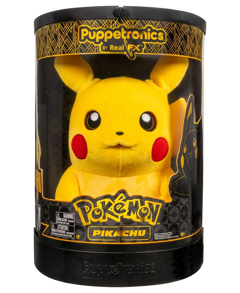 Pokemon Pikachu Puppertronic 20" Animatronic Figure, Ages 4+