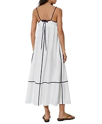 Reiss Women's Isla Contrast Tipped Resort Dress