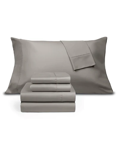 Fairfield Square Collection Brookline 1400 Thread Count Cotton 6-Piece Sheet Set, Full, Exclusively at Macy's
