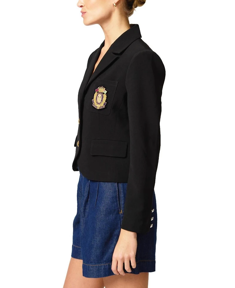 Central Park West Women's Paulie Patch Pocket Blazer