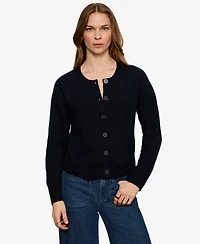 Sanctuary Women's Semi-Cropped Crewneck Sweater