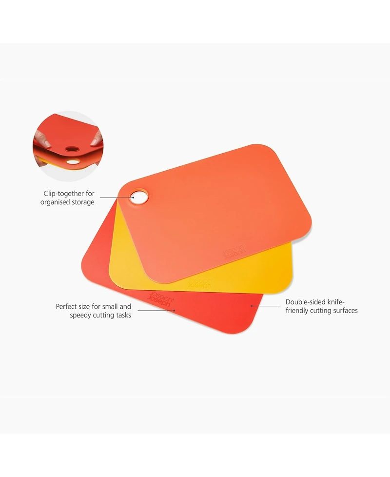 Joseph Joseph 3-Piece Pop Mini Chopping Mat Set