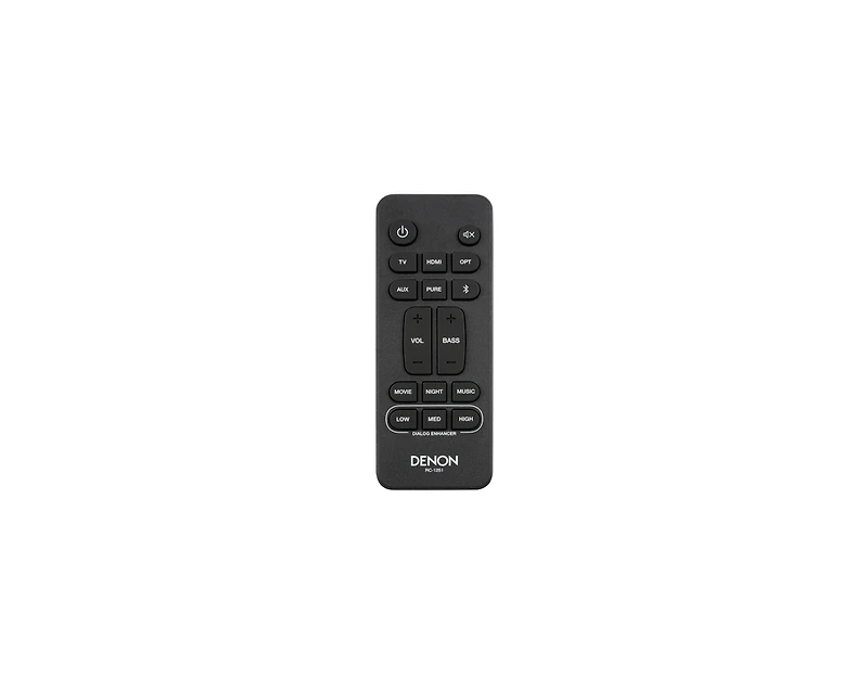 Denon Dht-C210 Full-Range Dolby Atmos Sound Bar with Built-In Subwoofers
