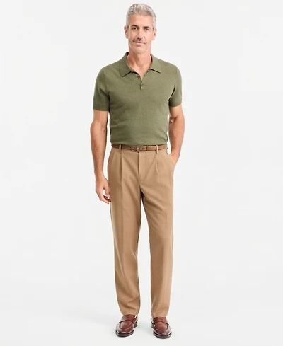 Club Room Men's Regular-Fit Pleated Stretch Dress Pants, Macy's Exclusive