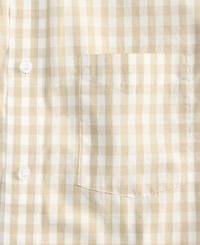 Club Room Men's Hemmy Plaid Poplin Short-Sleeve Shirt, Macy's Exclusive