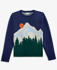 Epic Threads Boys' Xs-xl Long-Sleeve Mountain Sweater, Macy's Exclusive