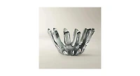 Z Gallerie Bossa Glass Bowl - Smoke
