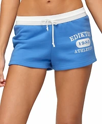Edikted Women's Athlete Contrast Micro Shorts