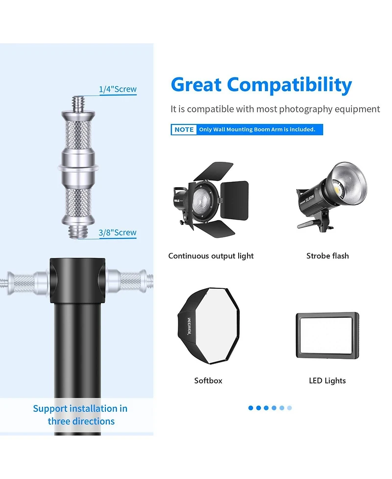 Neewer Ring Light with 4.3 feet, 130cm