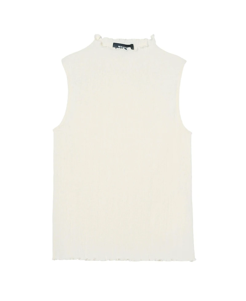 Whistles Women's Textured Sleeveless Top