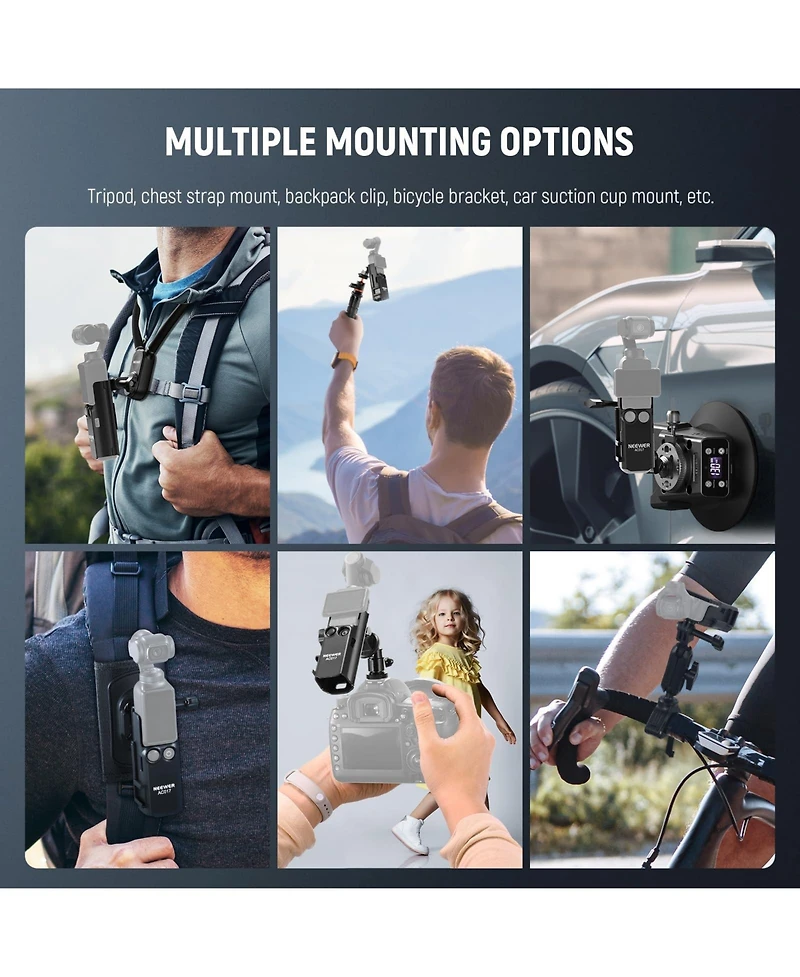 Neewer AC017 Camera Mounting Accessory for Dji Osmo Pocket 3