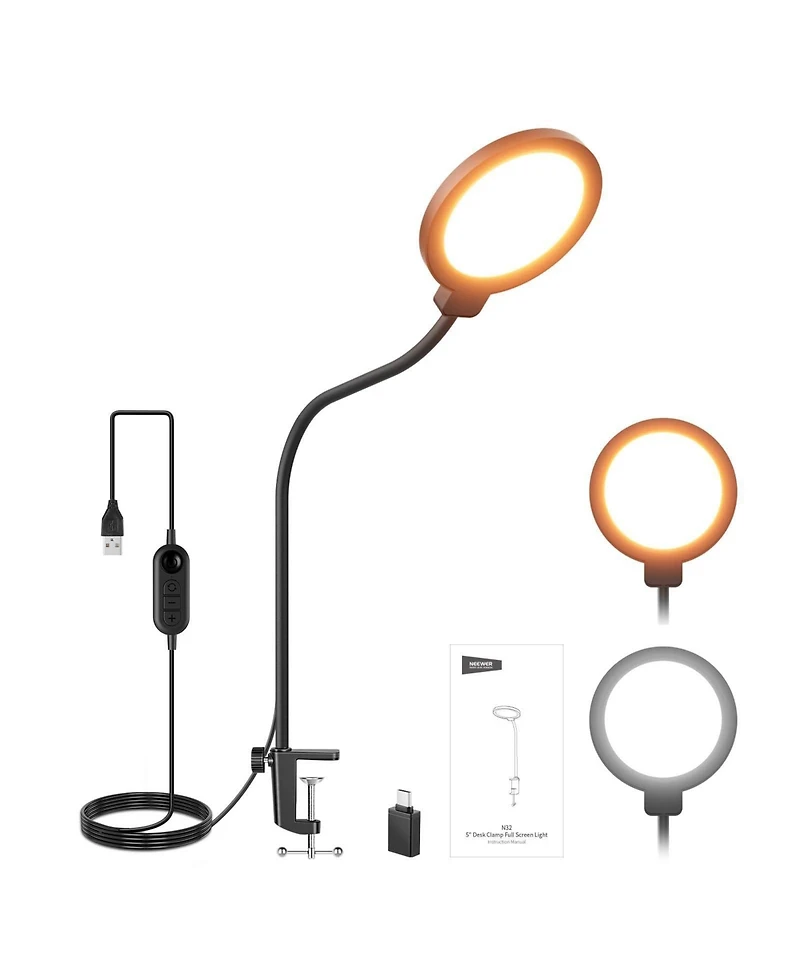 Neewer N32 Ring Light with 10W, CRI80, Bi Color
