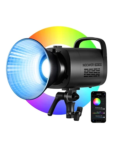 Neewer CB60 Led Video Light with 70W, 18000Lux, 2700K-6500K