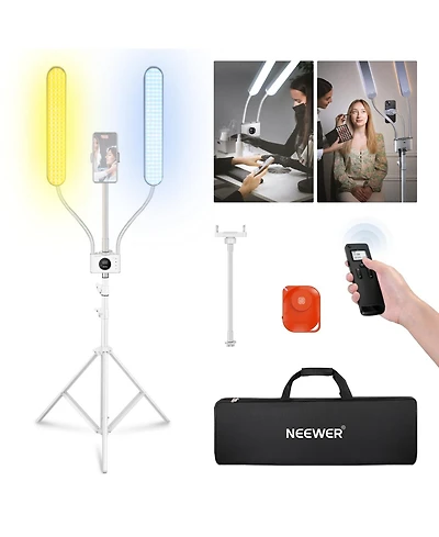 Neewer BH40B Camera Mounting Accessory with 2 Led, CRI98, Bi Color