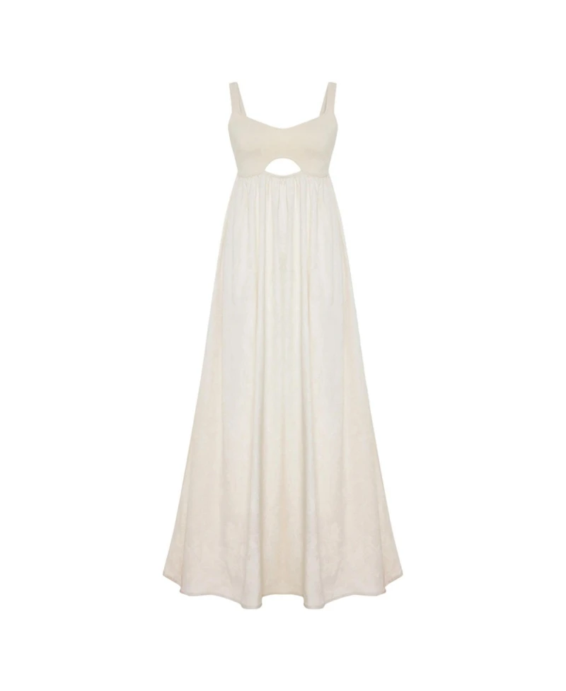 Pcfg Women's Daydreamers Strappy Maxi Dress With Knit Top